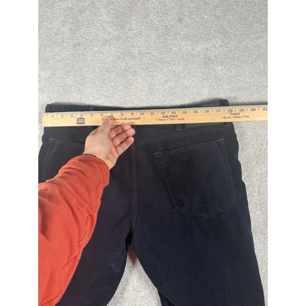 Polo Ralph Lauren 67 Corduroy Black Pants Size 36x32 Superior Quality Dry‎ Goods